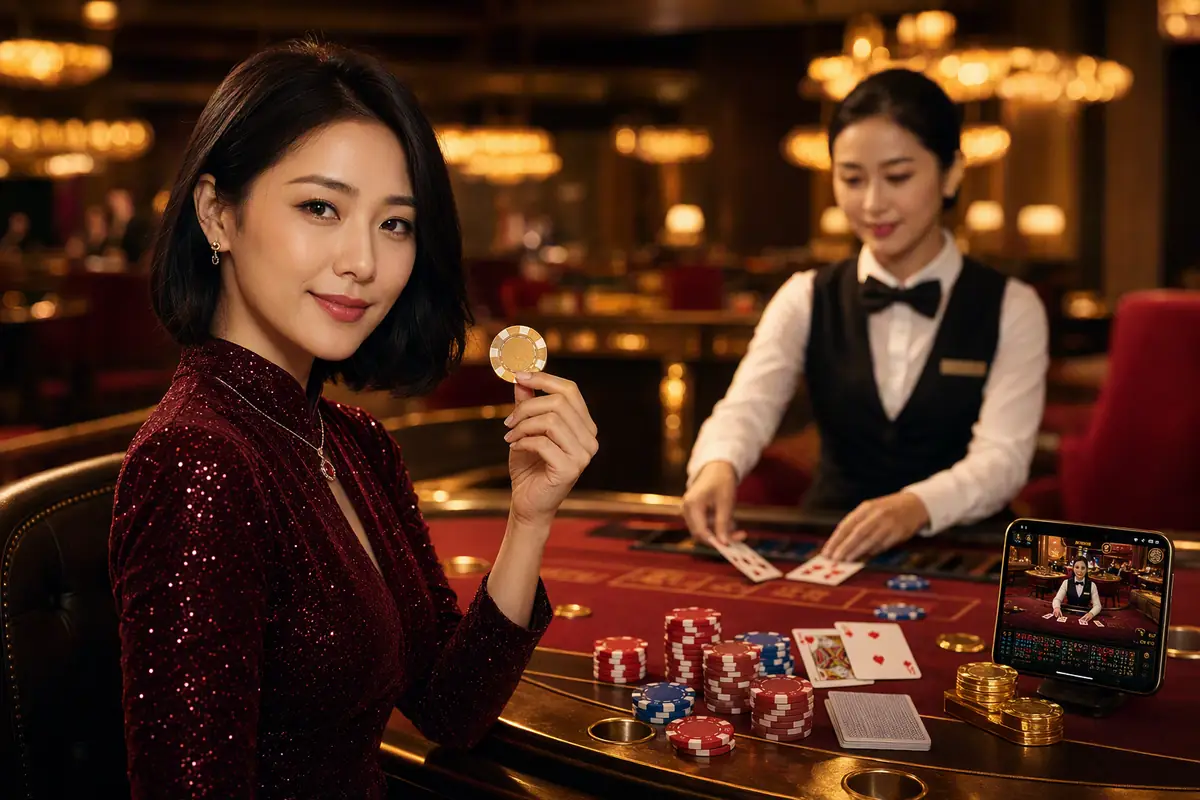 jdb777 Live Dealer ကစားသည့် မြင်ကွင်း